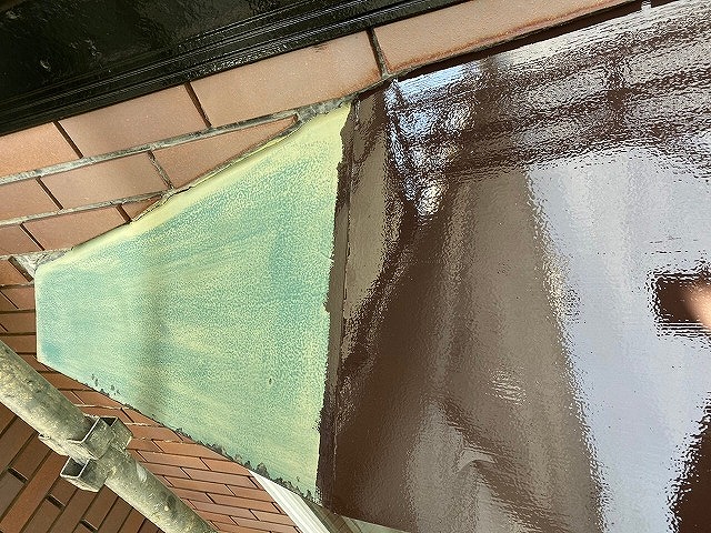 白岡市で屋根塗装工事　細かな箇所も塗り替えをしました